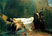 Homer Dodge Martin Death of Minnehaha oil painting